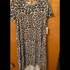 Lularoe Leopard Carly Dress. Size XS. NWT.
